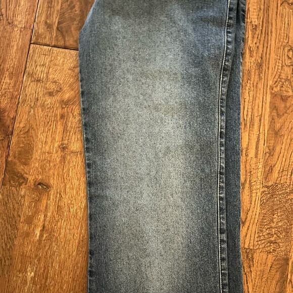 NWT Vintage St. John Sport by Marie Gray Straight Leg Jeans Faded Denim-Size 8 - Picture 2 of 16